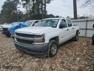 2018 Chevrolet Silverado 1500 Work Truck with VIN 3GCPCNEH8JG235745, listed as a Copart auction lot 45732805 with 55,007 mi miles and Clean Title. Bid and sale history available at carsss.com. Image 1.