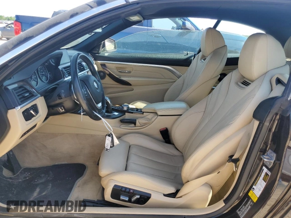 2016 BMW 4 Series 435i with VIN WBA3T3C55G5A41301, listed as a Copart auction lot 48747635 with 92,855 mi miles and Clean title. Bid and sale history available at DreamBid. Image 7.