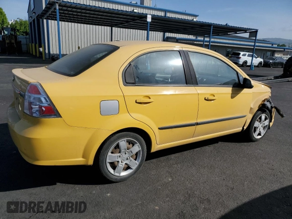 2010 Chevrolet Aveo 2LT with VIN KL1TG5DE5AB046674, listed as a Copart auction lot 51097495 with 120,577 mi miles and Salvage title. Bid and sale history available at DreamBid. Image 3.
