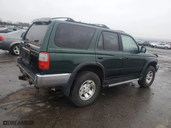 1999 Toyota 4Runner SR5 with VIN JT3HN86R4X0243155, listed as a Copart auction lot 50417865 with 234,627 mi miles and Clean Title. Bid and sale history available at carsss.com. Image 3.