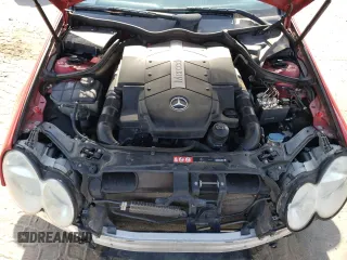 2005 Mercedes-Benz CLK 500 with VIN WDBTK75J55F163229, listed as a Copart auction lot 76276354 with 76,829 mi miles and Salvage Title. Bid and sale history available at DreamBid. Image 11.