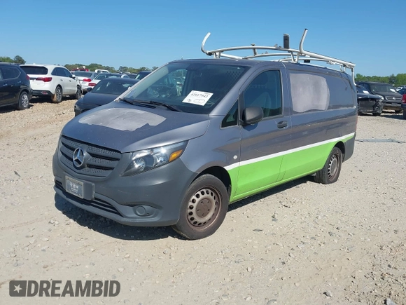 2017 Mercedes-Benz Metris Cargo with VIN WD3PG2EA0H3225143, listed as a IAAI auction lot 42017942 with 114,644 mi miles and . Bid and sale history available at carsss.com. Image 2.