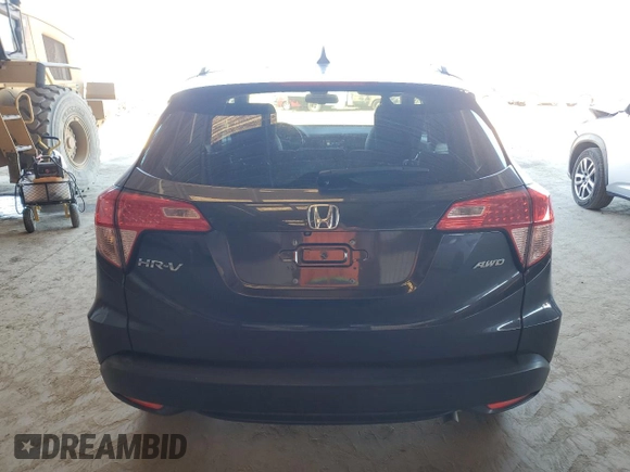 2018 Honda HR-V EX-L Navi with VIN 3CZRU6H71JM727818, listed as a Copart auction lot 48419055 with 35,029 mi miles and Salvage Title. Bid and sale history available at carsss.com. Image 6.