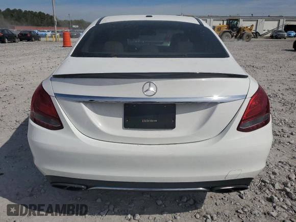2018 Mercedes-Benz C with VIN 55SWF4JB8JU237921, listed as a Copart auction lot 51014065 with 68,029 mi miles and Salvage Title. Bid and sale history available at carsss.com. Image 6.