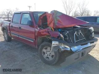 2005 Chevrolet Silverado 1500 LS with VIN 2GCEK13T551143145, listed as a IAAI auction lot 41775791 with 181,147 mi miles. Bid and sale history available at carsss.com. Image 1.