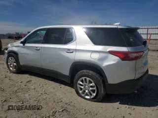 2018 Chevrolet Traverse LS with VIN 1GNEVFKW7JJ118139, listed as a Copart auction lot 51770795 with 122,953 mi miles and Non Repairable. Bid and sale history available at carsss.com. Image 2.