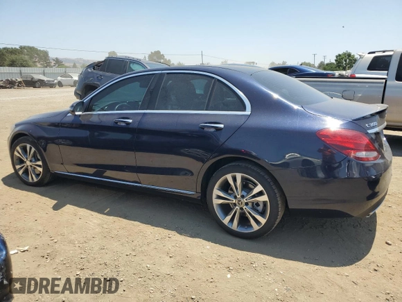 2018 Mercedes-Benz C 300 с VIN 55SWF4KBXJU282633, выставлен на аукционе Copart как лот 60121545 с пробегом 76 250 миль миль и Списание • Salvage title. История ставок и продаж доступна на DreamBid. Изображение 2.