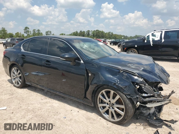 2013 Lexus GS 350 with VIN JTHBE1BLXD5015149, listed as a Copart auction lot 66313714 with 167,753 mi miles and Salvage Title. Bid and sale history available at carsss.com. Image 4.