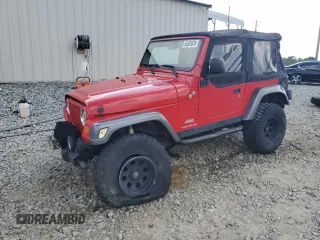 2004 Jeep Wrangler X z VIN 1J4FA39SX4P790444, wystawiony jako Copart lot #56385635 z przebiegiem 195 355 mil mil oraz Szkoda całkowita • Salvage title. Historia ofert i sprzedaży dostępna na DreamBid. Obrazek 1.