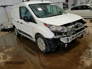 2017 Ford Transit Connect XL with VIN NM0LS6E70H1293854, listed as a Copart auction lot 54123525 with 23,971 mi miles and Salvage title. Bid and sale history available at DreamBid. Image 14.