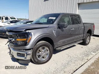 2024 Ford F-150 XLT with VIN 1FTFW3LD7RFA02721, listed as a Copart auction lot 44054055 with 18,925 mi miles and Clean Title. Bid and sale history available at carsss.com. Image 1.
