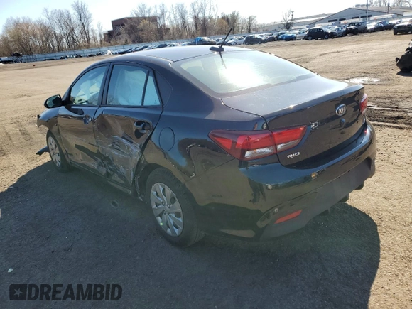 2020 Kia Rio S with VIN 3KPA24AD7LE260429, listed as a Copart auction lot 52285535 with 40,881 mi miles and Salvage Title. Bid and sale history available at DreamBid. Image 2.