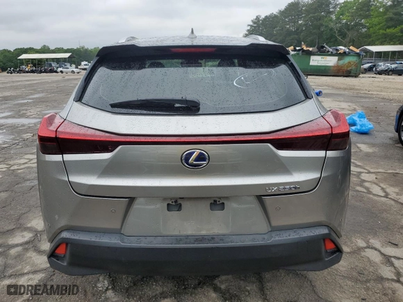 2021 Lexus UX with VIN JTHX9JBH9M2042298, listed as a Copart auction lot 50257753 with 38,328 mi miles. Bid and sale history available at carsss.com. Image 6.