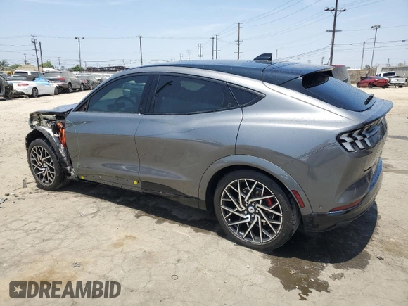 2023 Ford Mustang Mach-E GT with VIN 3FMTK4SX4PMA60438, listed as a Copart auction lot 60893185 with 18,278 mi miles and Salvage title. Bid and sale history available at DreamBid. Image 2.