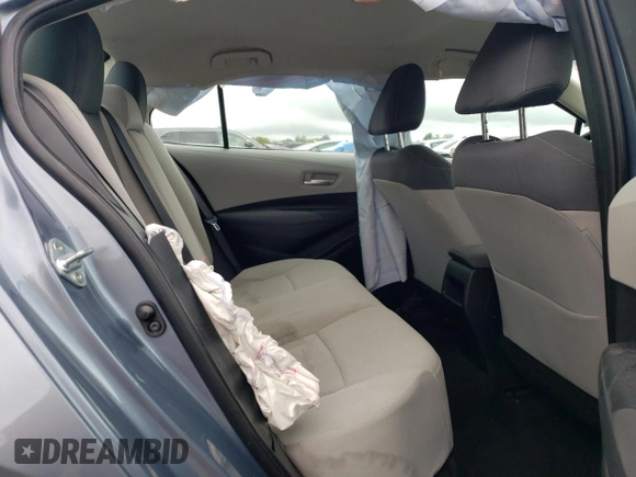 2021 Toyota Corolla LE with VIN 5YFEPMAE9MP230957, listed as a Copart auction lot 69807044 with 61,146 mi miles and Salvage Title. Bid and sale history available at DreamBid. Image 10.
