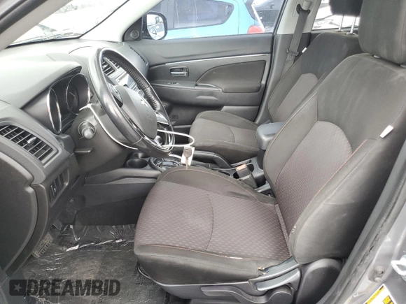 2017 Mitsubishi Outlander ES with VIN JA4AP3AU2HZ062164, listed as a Copart auction lot 63057015 with 105,691 mi miles and Salvage title. Bid and sale history available at DreamBid. Image 7.