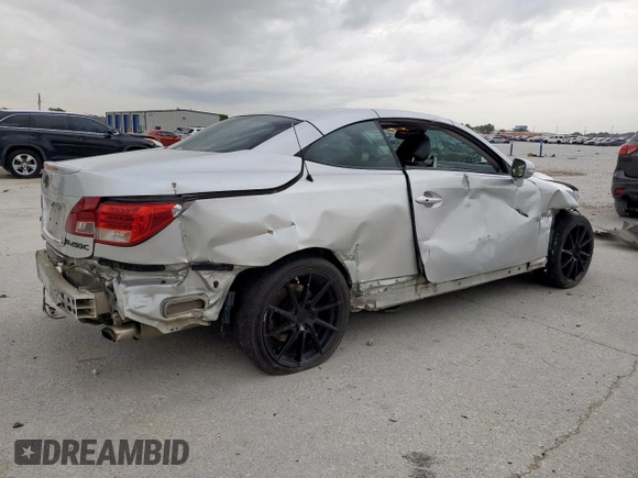 2010 Lexus IS 250 C с VIN JTHFF2C29A2513527, выставлен на аукционе Copart как лот 63460255 с пробегом 152 321 миль миль и Списание • Salvage title. История ставок и продаж доступна на DreamBid. Изображение 3.