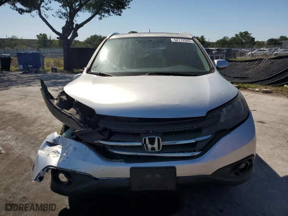 2013 Honda CR-V EX-L with VIN 2HKRM4H74DH674343, listed as a Copart auction lot 52112265 with 141,874 mi miles and Salvage Title. Bid and sale history available at carsss.com. Image 5.