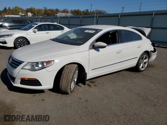 2012 Volkswagen CC Sport PZEV with VIN WVWMP7AN4CE512996, listed as a Copart auction lot 77027114 with 109,527 mi miles and Salvage Title. Bid and sale history available at carsss.com. Image 1.