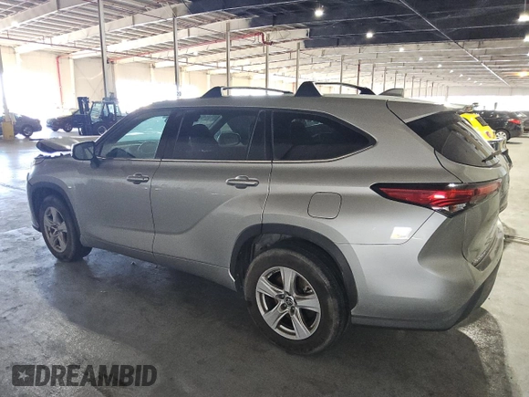 2020 Toyota Highlander L z VIN 5TDCZRAH9LS017585, wystawiony jako Copart lot #46586135 z przebiegiem Nie podano mil oraz Czysty tytuł • Clean title. Historia ofert i sprzedaży dostępna na DreamBid. Obrazek 2.