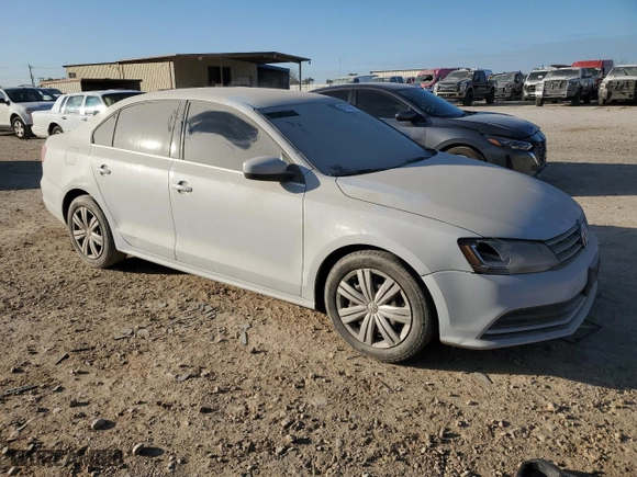 2017 Volkswagen Jetta 1.4T S with VIN 3VW2B7AJ6HM405076, listed as a Copart auction lot 45401615 with 83,614 mi miles and Salvage Title. Bid and sale history available at carsss.com. Image 4.