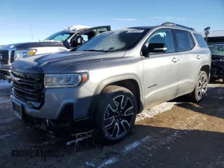 2021 GMC Acadia SLE with VIN 1GKKNRL43MZ127425, listed as a Copart auction lot 78085493 with 46,697 mi miles. Bid and sale history available at carsss.com. Image 1.