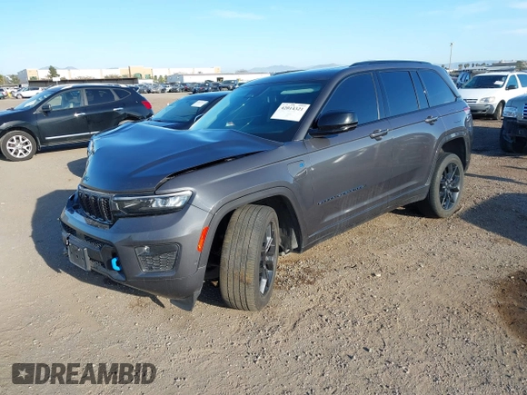 2024 Jeep Grand Cherokee with VIN 1C4RJYB65R8956514, listed as a IAAI auction lot 42014321 with 25,568 mi miles and . Bid and sale history available at DreamBid. Image 17.