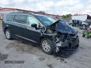 2021 Chrysler Voyager LXi with VIN 2C4RC1DG1MR515709, listed as a IAAI auction lot 41866568 with 93,883 mi miles and . Bid and sale history available at DreamBid. Image 1.