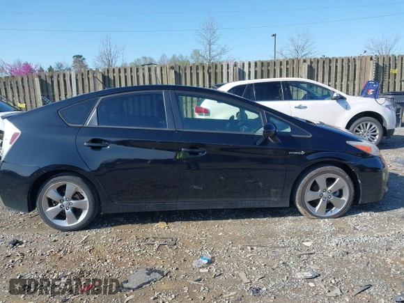 2013 Toyota Prius One with VIN JTDKN3DU7D5590828, listed as a IAAI auction lot 41892483 with 100,925 mi miles. Bid and sale history available at carsss.com. Image 13.