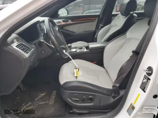 2018 Genesis G80 3.3T Sport with VIN KMHGN4JB7JU239543, listed as a Copart auction lot 53734564 with 67,966 mi miles and Salvage Title. Bid and sale history available at carsss.com. Image 7.