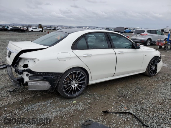 2019 Mercedes-Benz E 53 AMG with VIN WDDZF6BB0KA574110, listed as a Copart auction lot 47789835 with 42,385 mi miles and Salvage Title. Bid and sale history available at DreamBid. Image 3.