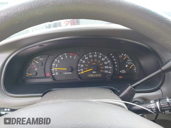 2003 Toyota Tundra SR5 with VIN 5TBRT34163S434212, listed as a IAAI auction lot 42075757 with 196,485 mi miles and . Bid and sale history available at DreamBid. Image 7.