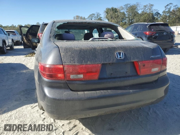 2005 Honda Accord EX with VIN 1HGCM56715A022210, listed as a Copart auction lot 75570764 with 231,590 mi miles and Salvage Title. Bid and sale history available at DreamBid. Image 6.