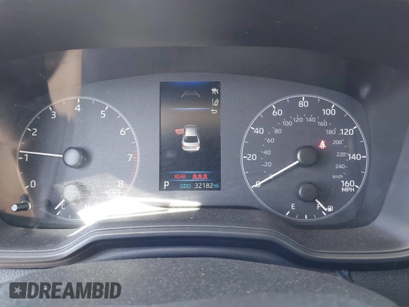 2024 Toyota Corolla LE with VIN 5YFB4MDE4RP108747, listed as a IAAI auction lot 42179917 with 32,182 mi miles and . Bid and sale history available at DreamBid. Image 7.