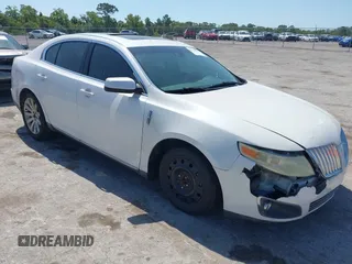 2010 Lincoln MKS with VIN 1LNHL9DR7AG608819, listed as a IAAI auction lot 42144751 with 283,924 mi miles and . Bid and sale history available at DreamBid. Image 1.