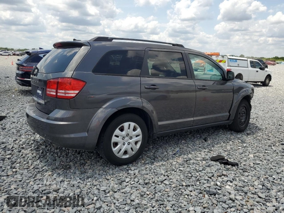 2017 Dodge Journey SE z VIN 3C4PDCAB5HT694834, wystawiony jako Copart lot #56306275 z przebiegiem 75 286 mil mil oraz Szkoda całkowita • Salvage title. Historia ofert i sprzedaży dostępna na DreamBid. Obrazek 3.