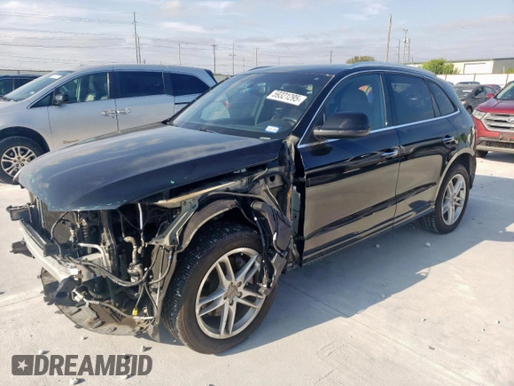 2015 Audi Q5 Premium Plus with VIN WA1DGAFP6FA019267, listed as a Copart auction lot 59321295 with 99,401 mi miles and Salvage title. Bid and sale history available at DreamBid. Image 1.