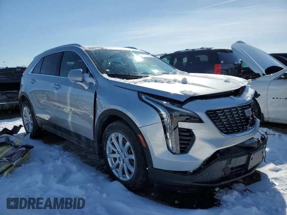 2020 Cadillac XT4 AWD Luxury with VIN 1GYFZBR44LF093831, listed as a Copart auction lot 45584755 with 30,298 mi miles and Salvage Title. Bid and sale history available at carsss.com. Image 4.
