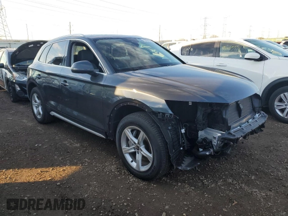 2024 Audi Q5 Premium with VIN WA1ABAFY0R2022982, listed as a Copart auction lot 79828544 with 3,711 mi miles and Salvage Title. Bid and sale history available at carsss.com. Image 4.