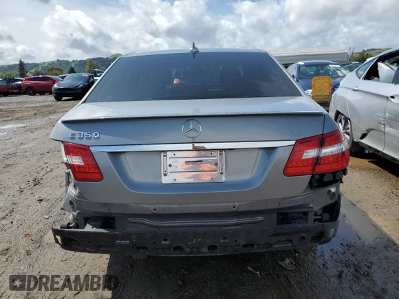2013 Mercedes-Benz E 350 Luxury with VIN WDDHF5KB2DA735971, listed as a Copart auction lot 50551735 with 67,566 mi miles and Salvage Title. Bid and sale history available at DreamBid. Image 6.