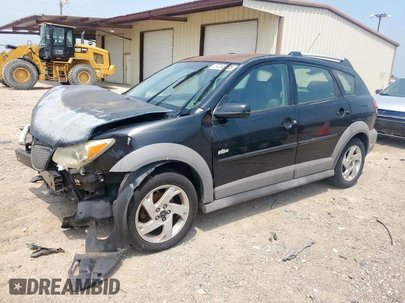 2005 Pontiac Vibe with VIN 5Y2SL63895Z455243, listed as a Copart auction lot 57243005 with 206,276 mi miles and Salvage title. Bid and sale history available at DreamBid. Image 1.