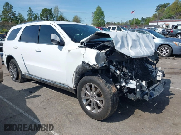 2018 Dodge Durango SXT with VIN 1C4RDJAG4JC317549, listed as a IAAI auction lot 41925323 with 119,007 mi miles and . Bid and sale history available at DreamBid. Image 1.