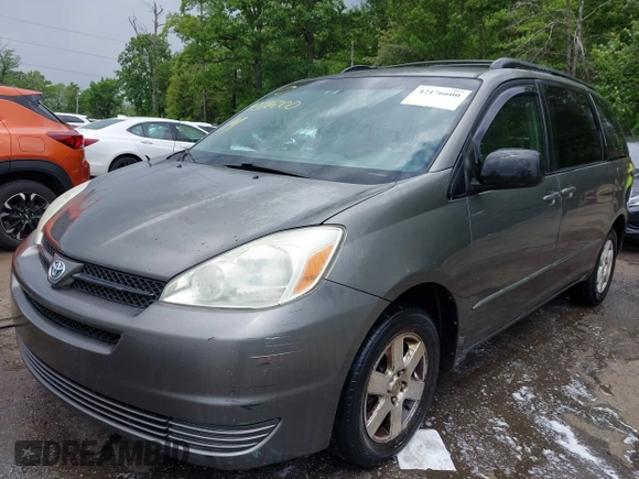 2004 Toyota Sienna CE with VIN 5TDZA23C84S000367, listed as a IAAI auction lot 42176600 with 182,817 mi miles and . Bid and sale history available at DreamBid. Image 6.