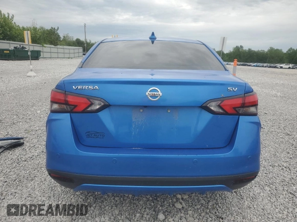 2021 Nissan Versa SV with VIN 3N1CN8EV3ML869155, listed as a Copart auction lot 57841325 with 82,711 mi miles and Salvage title. Bid and sale history available at DreamBid. Image 6.