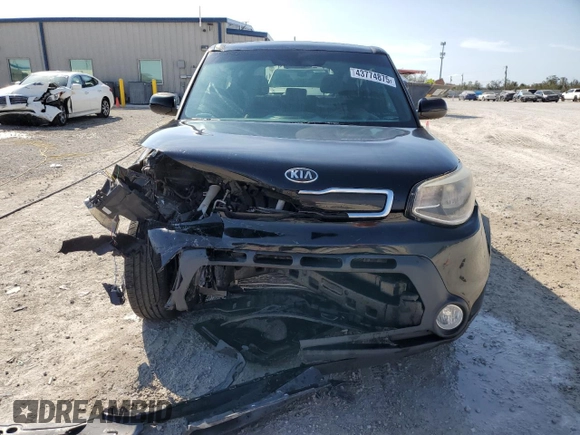 2015 Kia Soul + with VIN KNDJP3A54F7188601, listed as a Copart auction lot 43774875 with 109,913 mi miles and Salvage Title. Bid and sale history available at DreamBid. Image 5.