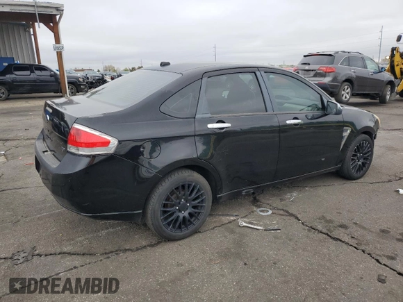 2008 Ford Focus SE with VIN 1FAHP35N28W156852, listed as a Copart auction lot 54355025 with 162,188 mi miles and Salvage Title. Bid and sale history available at DreamBid. Image 3.