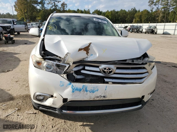 2013 Toyota Highlander with VIN 5TDZK3EH6DS111902, listed as a Copart auction lot 72780103 with 159,255 mi miles and Salvage Title. Bid and sale history available at carsss.com. Image 5.