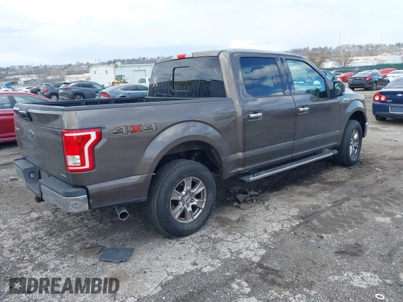 2016 Ford F-150 XLT with VIN 1FTEW1EF5GFD09123, listed as a IAAI auction lot 41894665 with 158,250 mi miles. Bid and sale history available at carsss.com. Image 4.