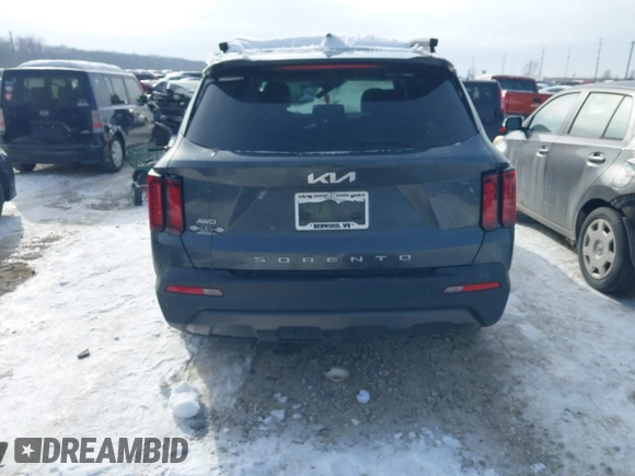 2022 Kia Sorento X-Line S with VIN 5XYRLDLC2NG157333, listed as a IAAI auction lot 41281385 with 26,914 mi miles. Bid and sale history available at carsss.com. Image 17.