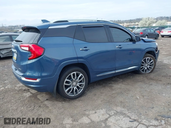 2024 GMC Terrain Denali with VIN 3GKALXEG9RL205962, listed as a IAAI auction lot 41957557 with 11,256 mi miles and . Bid and sale history available at DreamBid. Image 4.